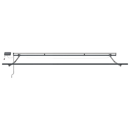 Tenda retrattile Rosso e Bianco 400 × 350 cm | homemem39