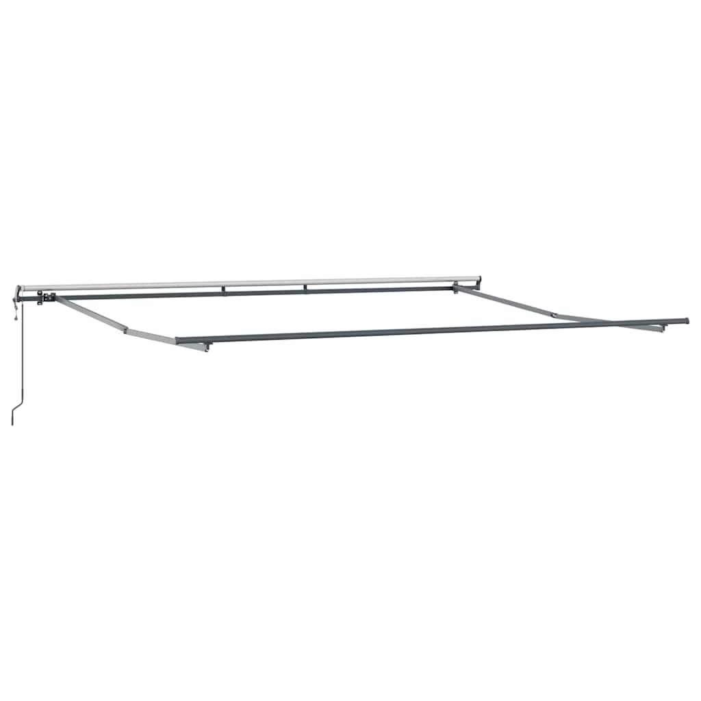 Tenda retrattile Rosso e Bianco 400 × 350 cm | homemem39
