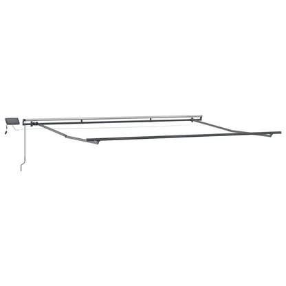 Tenda retrattile Multicolore 400 × 350 cm Tessuto e Alluminio | homemem39