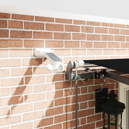 Tenda Retrattile con Nero 400 × 350 cm Tessuto - homemem39