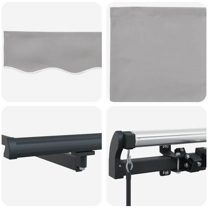 Tenda retrattile Grigio Chiaro 400 × 350 cm | homemem39