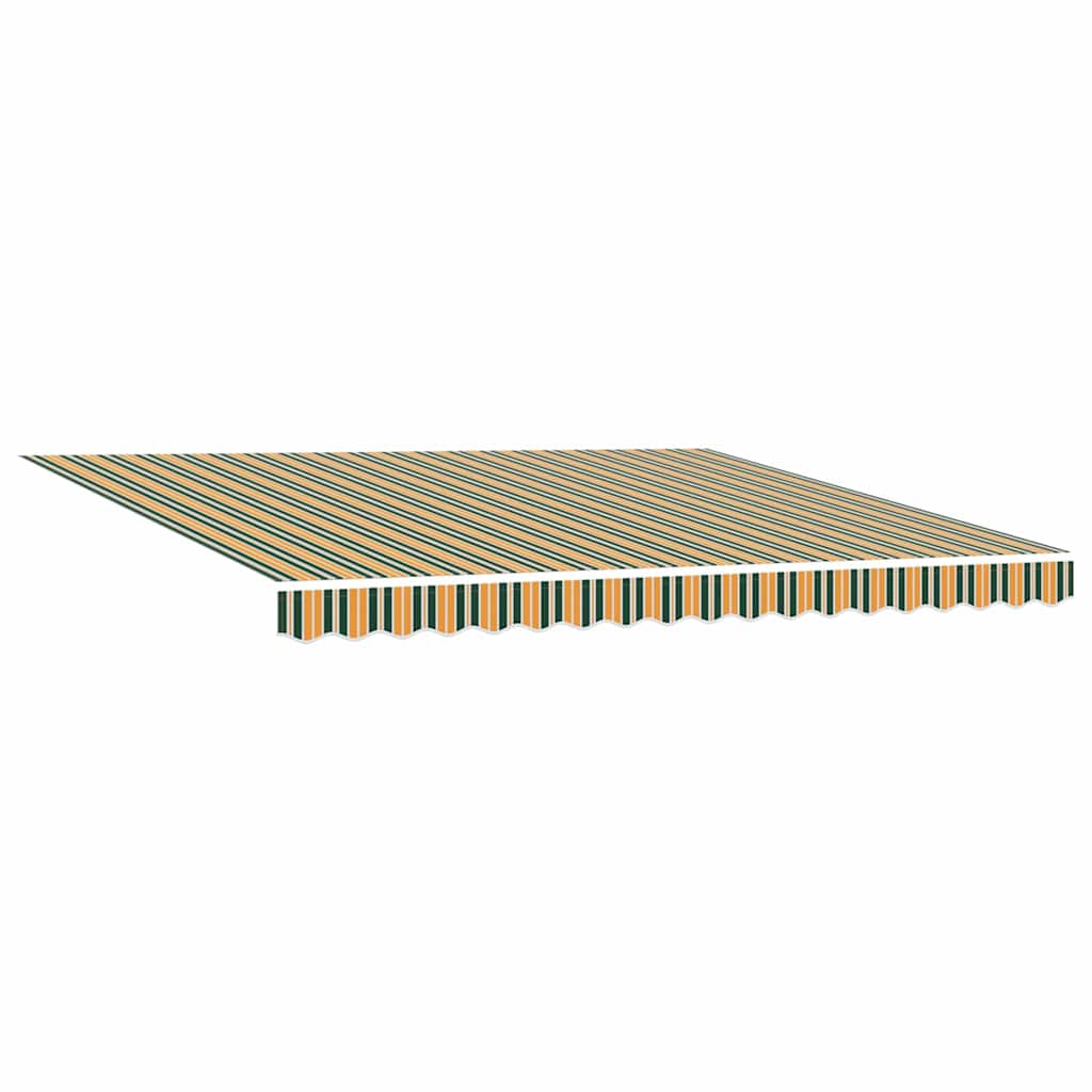 Tenda retrattile Verde e giallo 400 × 300 cm | homemem39