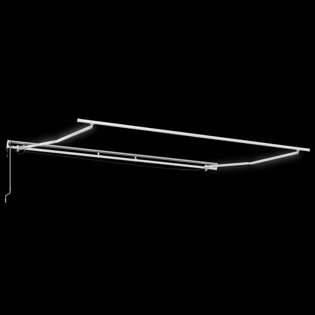 Tenda retrattile Verde e Giallo 400 × 350 cm Poliestere | homemem39