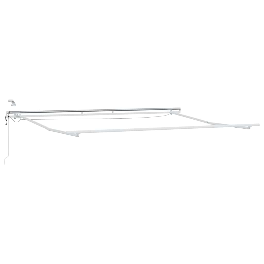 Tenda retrattile Verde e Giallo 400 × 350 cm Poliestere | homemem39