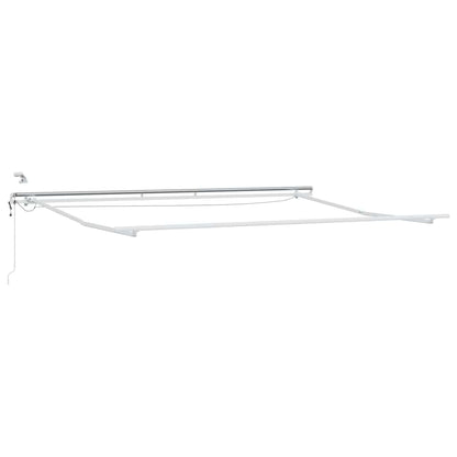Tenda retrattile Verde e Giallo 400 × 350 cm Poliestere | homemem39