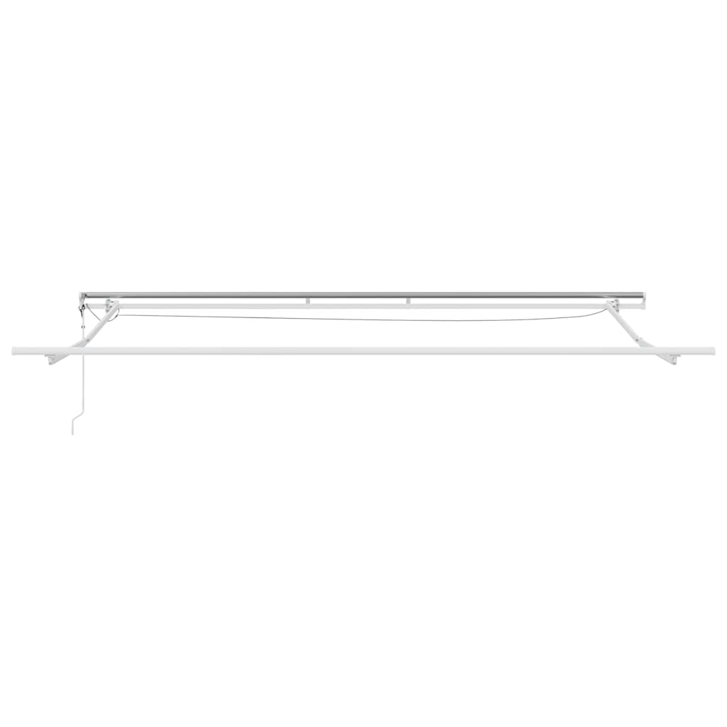 Tenda retrattile Verde e Giallo 400 × 350 cm Poliestere | homemem39