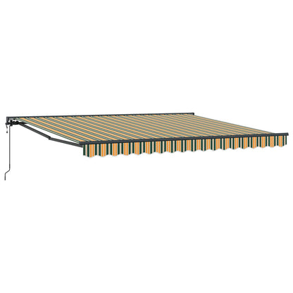 Tessuto per Tenda con Verde e Bianco 400 × 350 cm Poliestere | homemem39