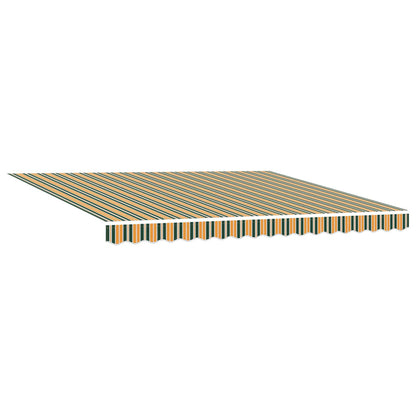 Tessuto per Tenda con Verde e Bianco 400 × 350 cm Poliestere | homemem39