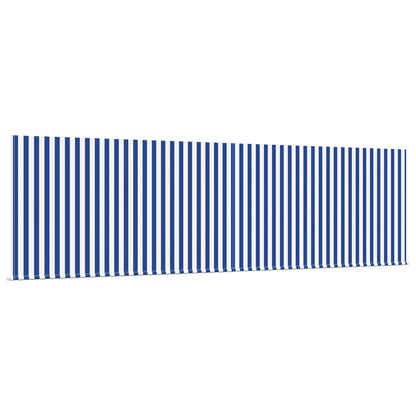 Tenda Retrattile Blu e Bianco 400 × 300 cm