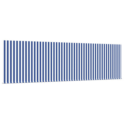 Tenda Retrattile Blu e Bianco 400 × 300 cm | homemem39