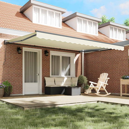 Struttura della tenda Crema 450 × 300 cm | homemem39