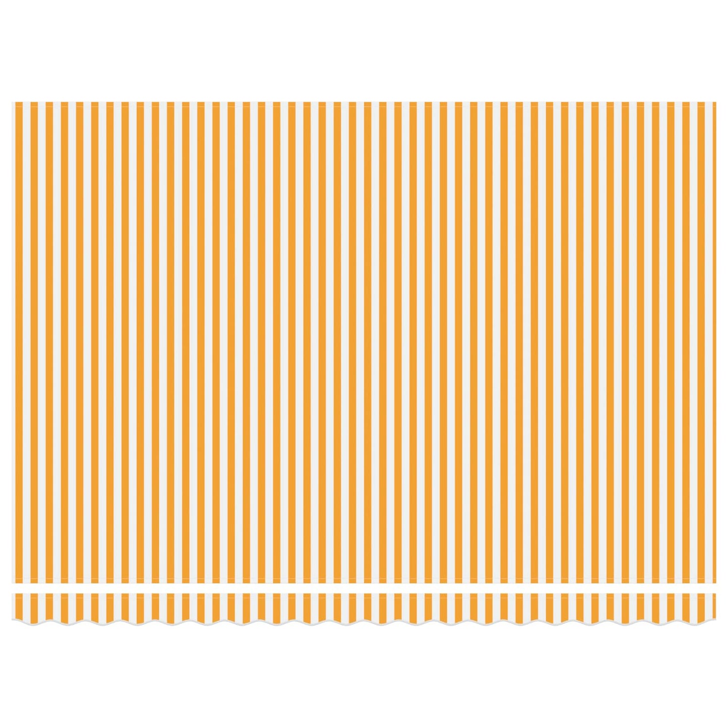 Tenda Retrattile Giallo e Bianco 450 × 300 cm