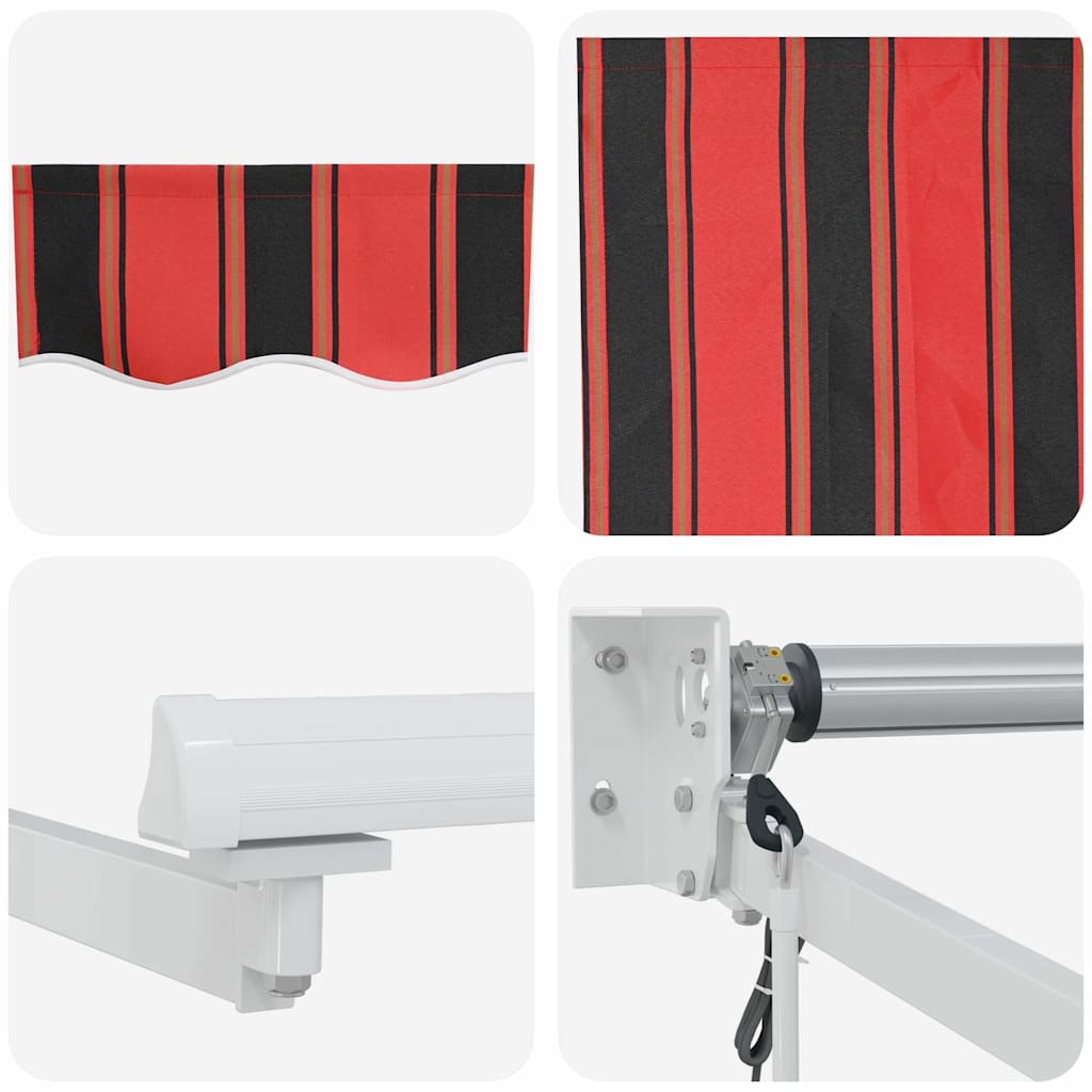Tenda da Sole Arancione e Marrone 450 x 300 x 165 cm | homemem39