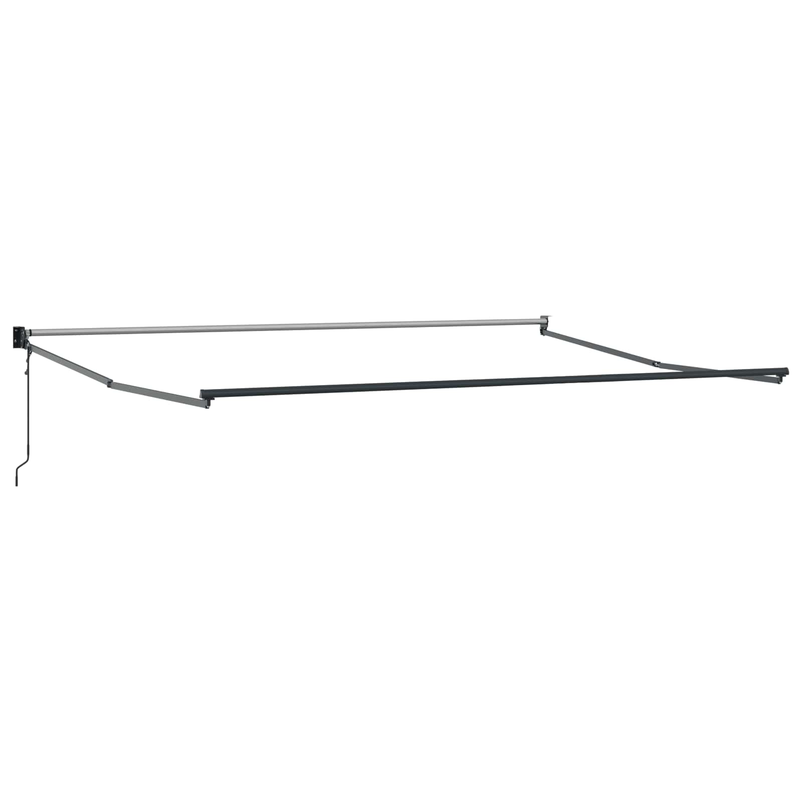 Tenda da Sole Arancione e Marrone 450 x 300 x 165 cm | homemem39