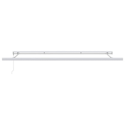 Tenda Retrattile Rosso e Nero 450 × 300 cm Tessuto e Metallo | homemem39