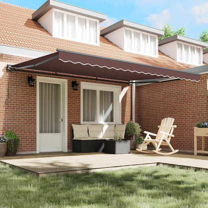 Struttura della tenda Marrone 450 × 300 cm | homemem39
