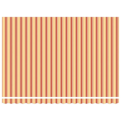 Tenda retrattile Giallo e Arancione 450 × 300 cm Poliestere | homemem39