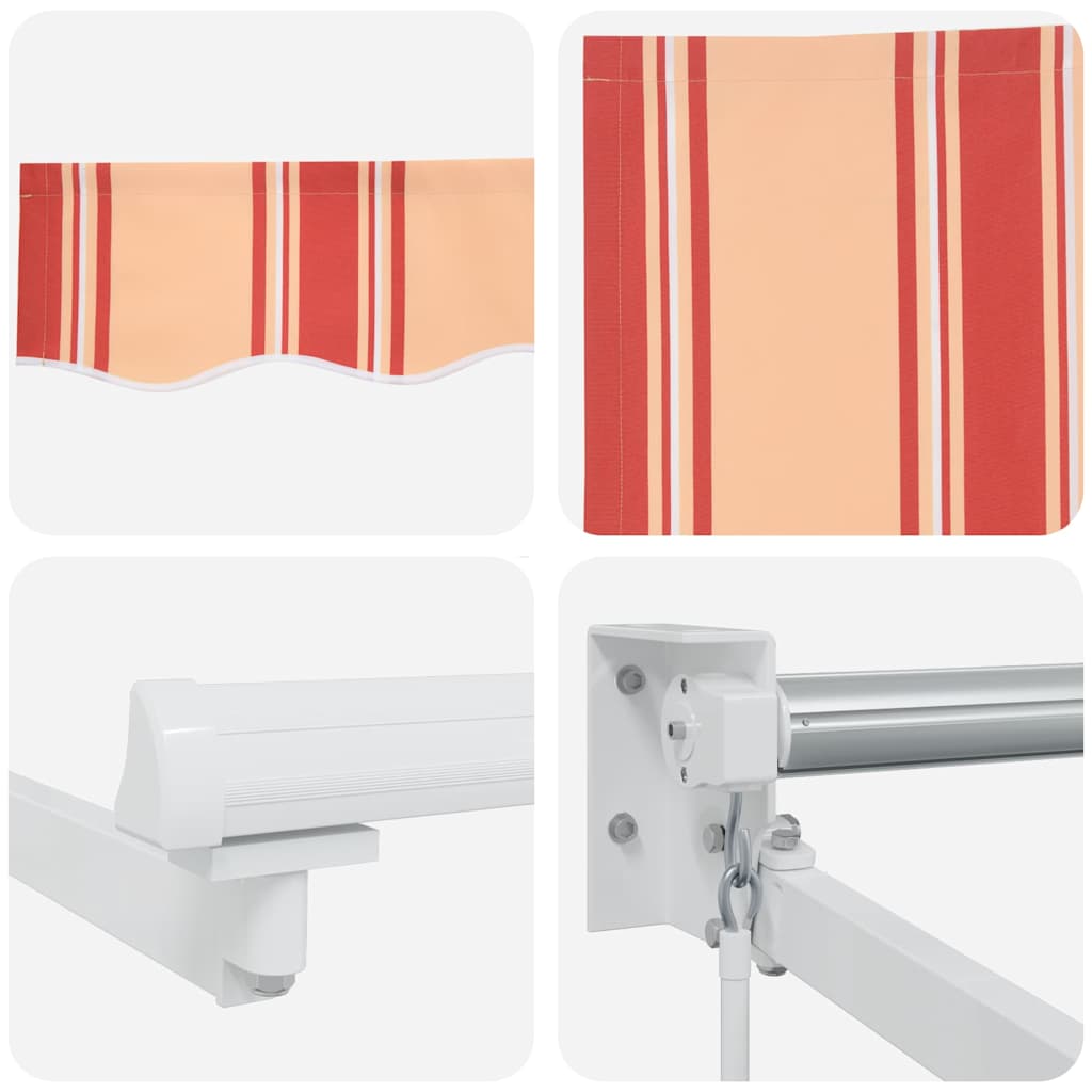Tenda retrattile Giallo e Arancione 450 x 300 x 165 cm | homemem39