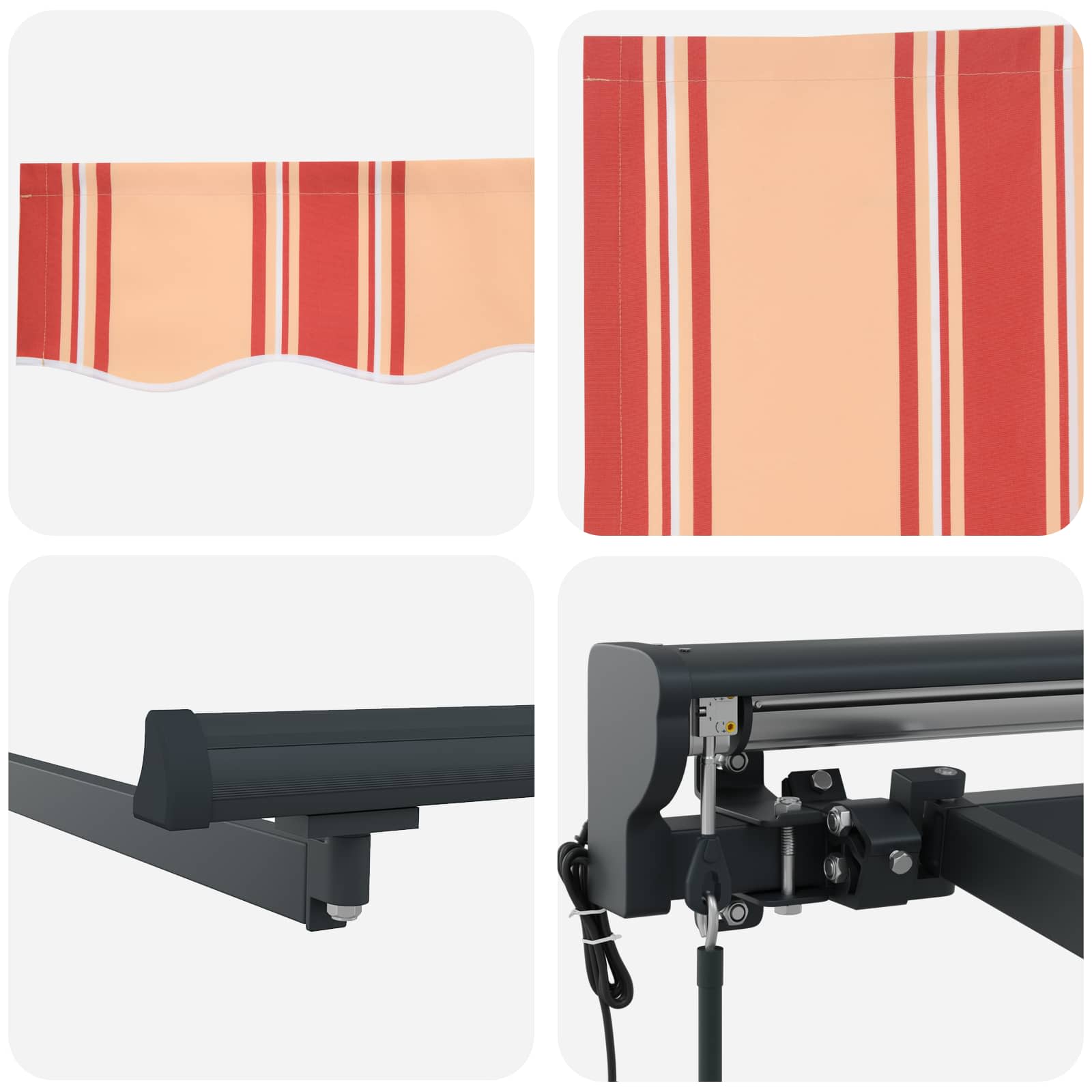 Struttura della tenda Multicolore 450 × 300 cm | homemem39