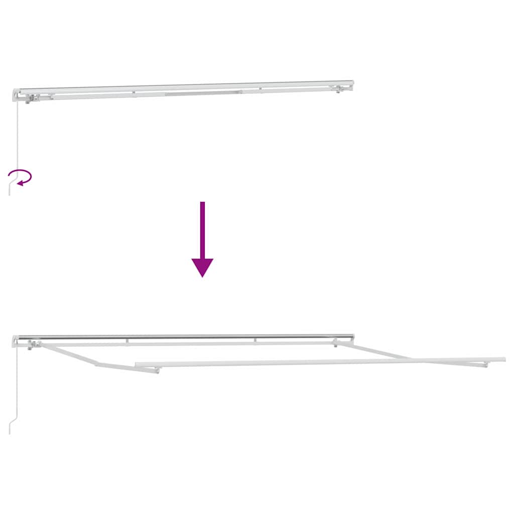 Tenda Retrattile Multicolore 450 × 300 cm