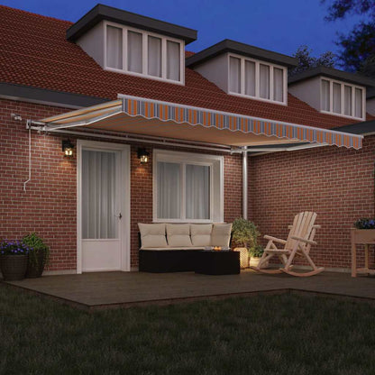 Tenda retrattile Multicolore 450 × 300 cm Poliestere | homemem39