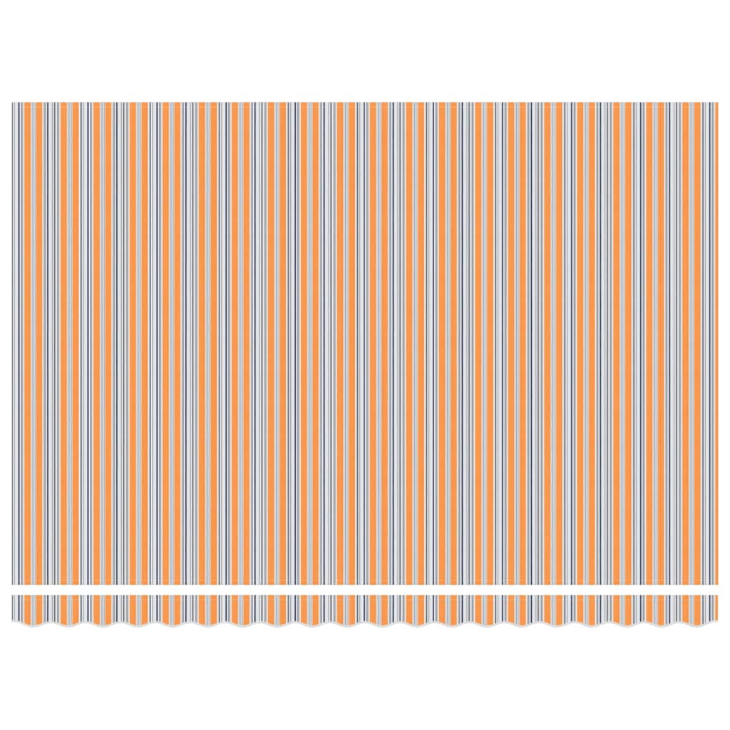 Tenda Retrattile Multicolore 450 × 300 cm Poliestere e Metallo - homemem39