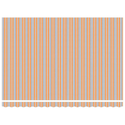 Tenda Retrattile Blu e Arancione 450 × 300 cm