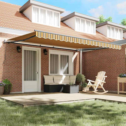 Tenda Retrattile Multicolore 450 ×300 cm Tessuto - homemem39