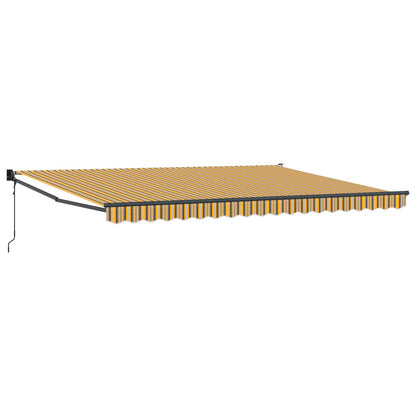 Tenda retrattile Multicolore 450 × 300 cm Poliestere e Metallo | homemem39