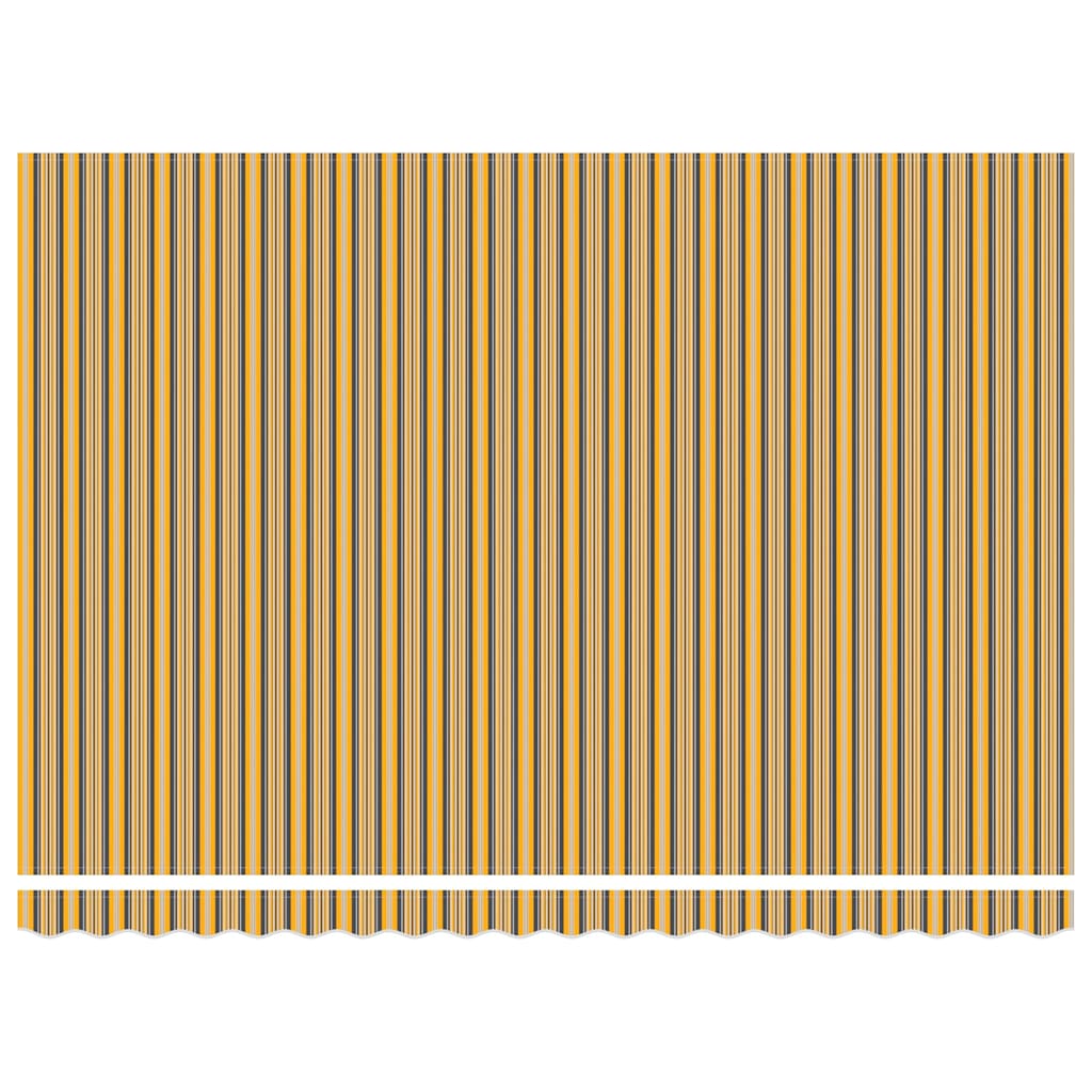 Tenda Retrattile Giallo e Grigio 450 × 300 cm