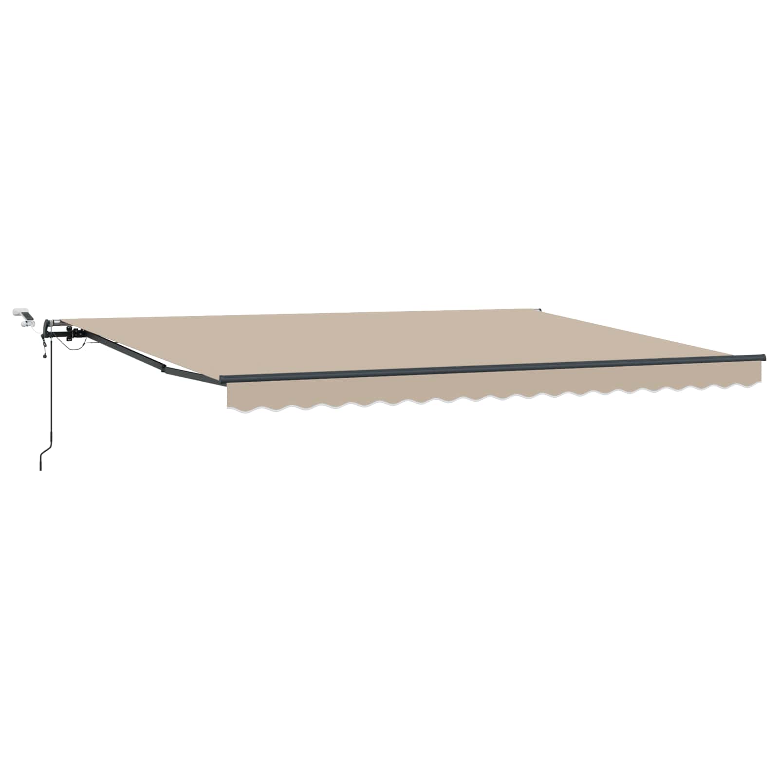 Tenda retrattile Beige 450 × 300 cm Poliestere | homemem39