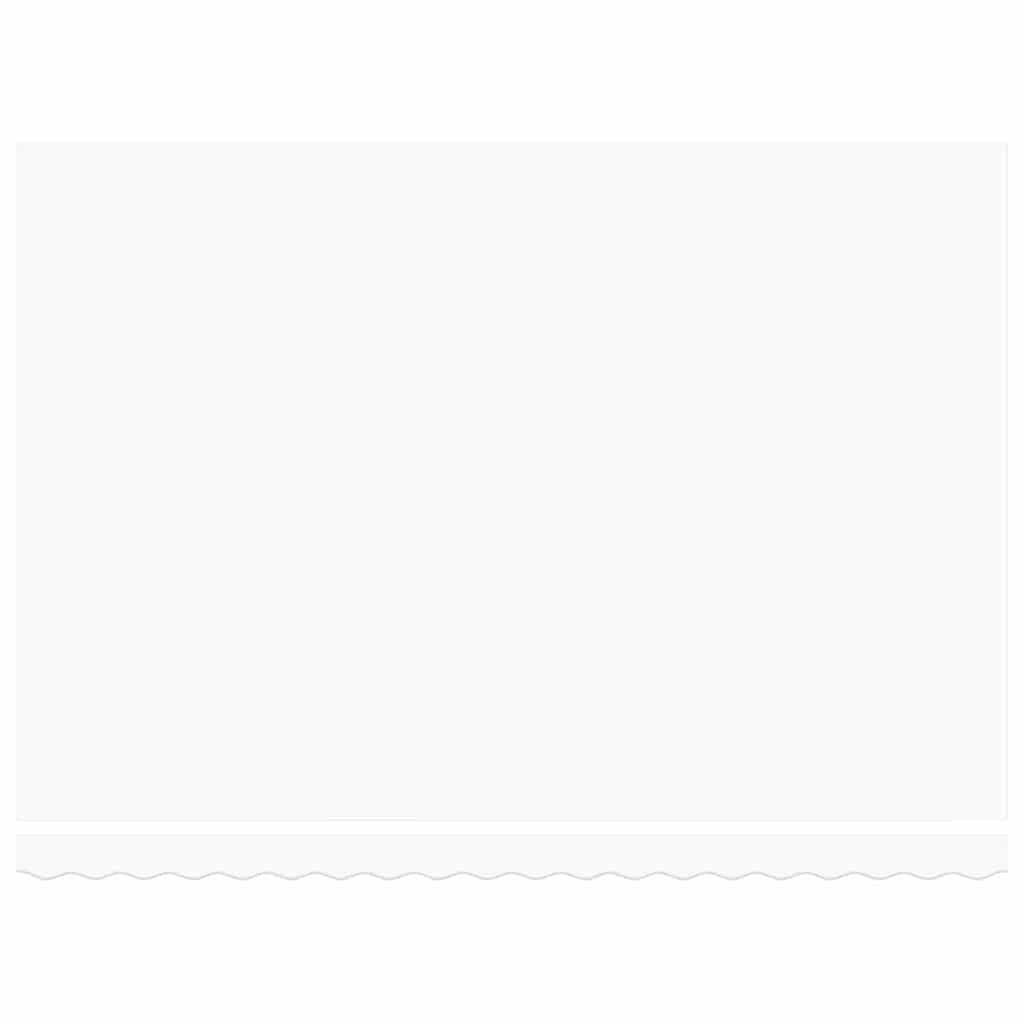 Tenda Retrattile con Bianco 450 × 300 cm Tessuto - homemem39