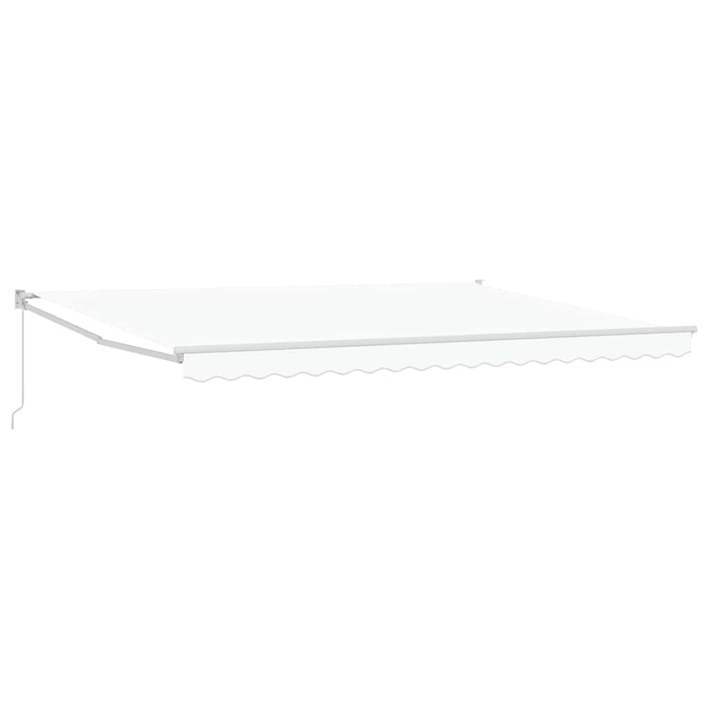 Tenda retrattile Bianco 450 x 300 x 165 cm | homemem39