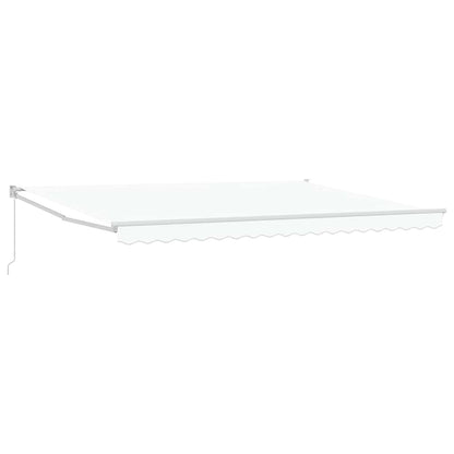 Tenda retrattile Bianco 450 x 300 x 165 cm | homemem39