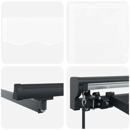 Struttura della tenda Bianco 450 × 300 cm | homemem39