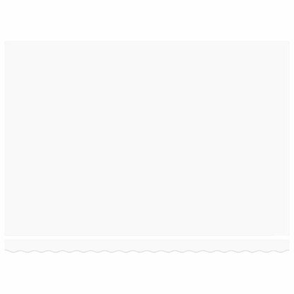 Tenda Retrattile Bianco 450 × 300 cm Poliestere e Metallo