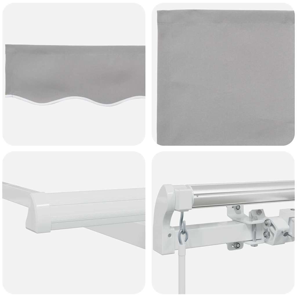 Tenda retrattile Grigio Chiaro 450 x 300 x 165 cm | homemem39