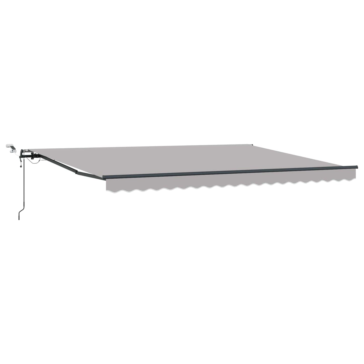 Tenda retrattile Grigio Chiaro 450 × 300 cm Poliestere | homemem39