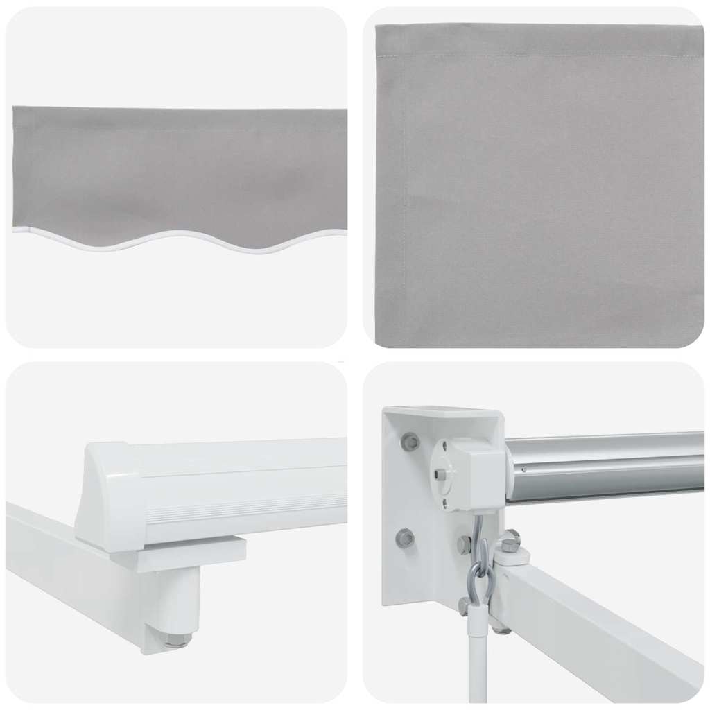 Tenda retrattile Grigio Chiaro 450 x 300 x 165 cm | homemem39