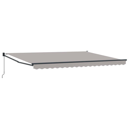 Tenda retrattile Grigio Chiaro 450 x 300 x 165 cm | homemem39