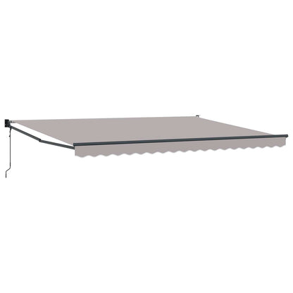 Tenda retrattile Grigio Chiaro 450 x 300 x 165 cm | homemem39