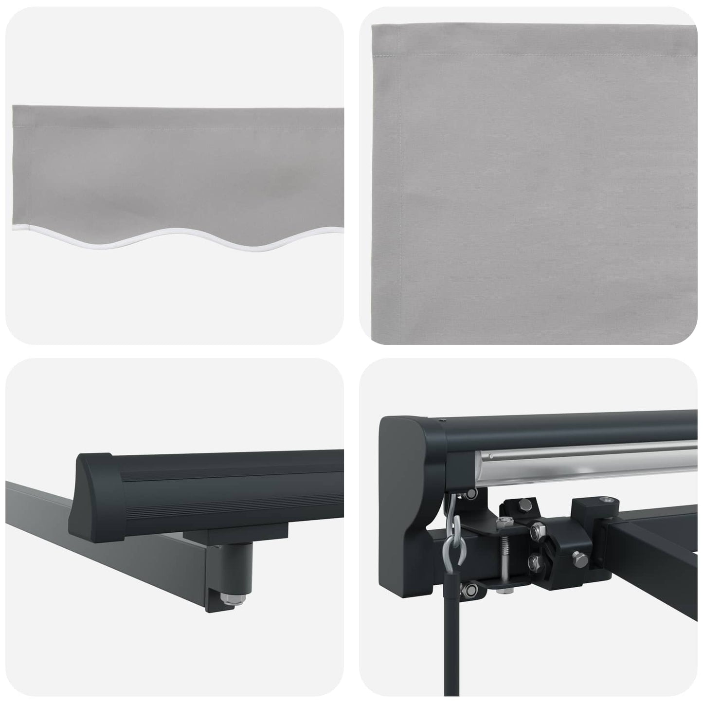 Struttura della tenda Grigio chiaro 450 × 300 cm | homemem39