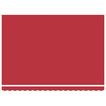 Tenda da Sole Rosso 450 x 300 x 165 cm Poliestere e Metallo