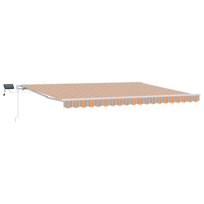 Tenda retrattile Multicolore 450 × 350 cm Tessuto e Alluminio | homemem39