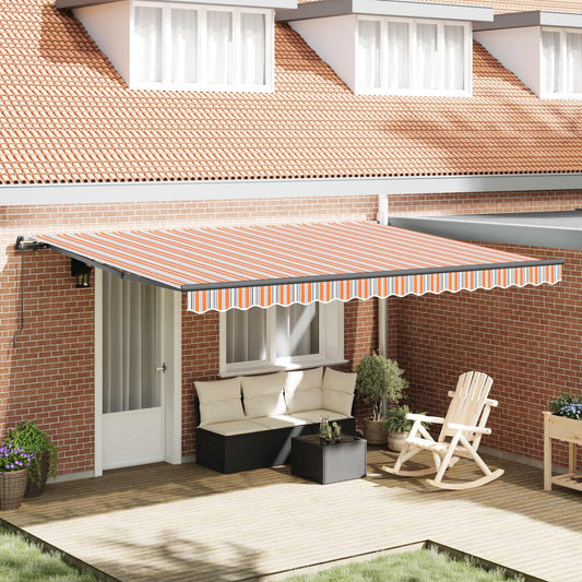 Tenda retrattile Multicolore 450 × 350 cm | homemem39