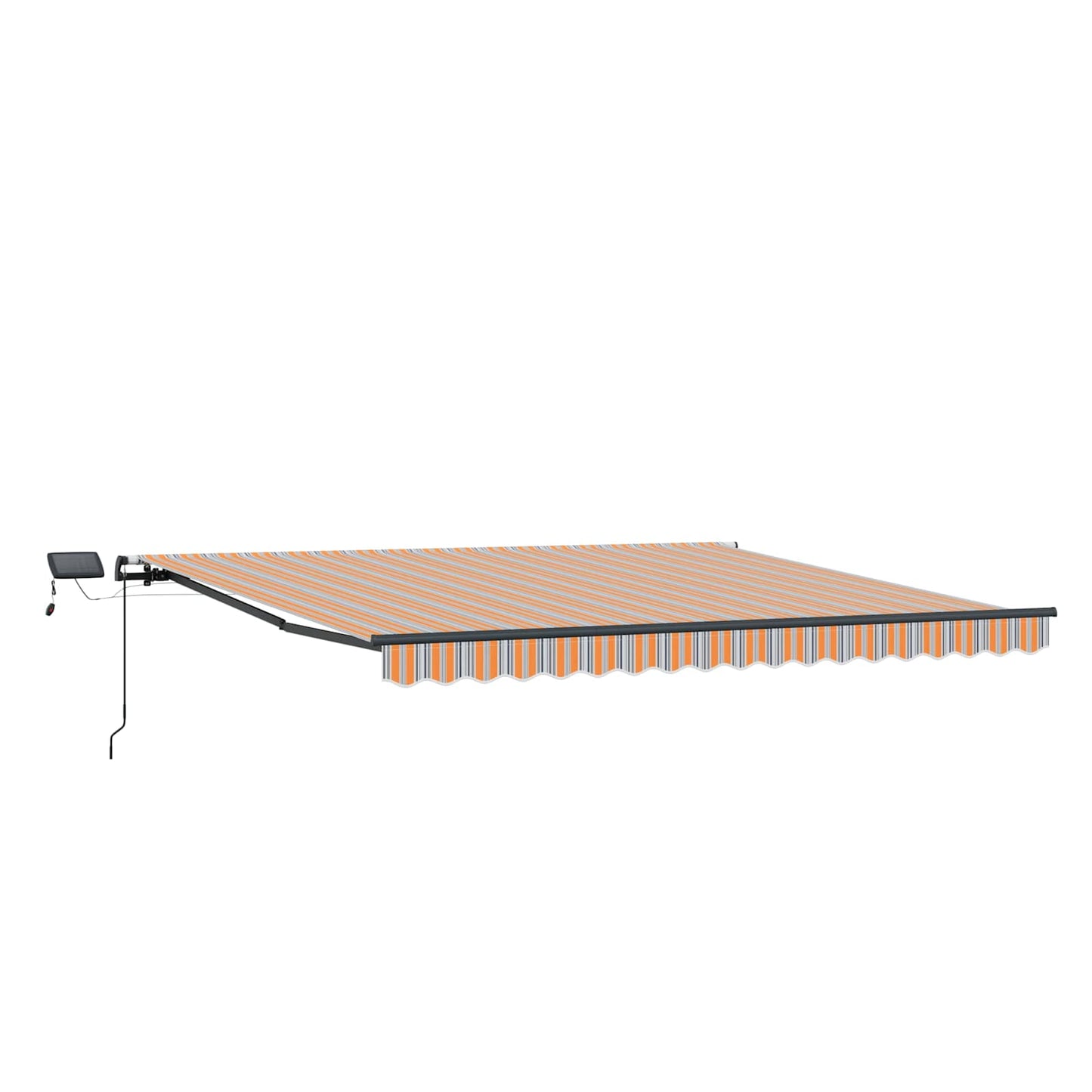 Tenda retrattile Multicolore 450 × 350 cm Tessuto e Alluminio | homemem39