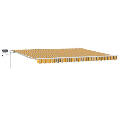 Tenda retrattile Multicolore 450 × 350 cm Tessuto e Alluminio | homemem39