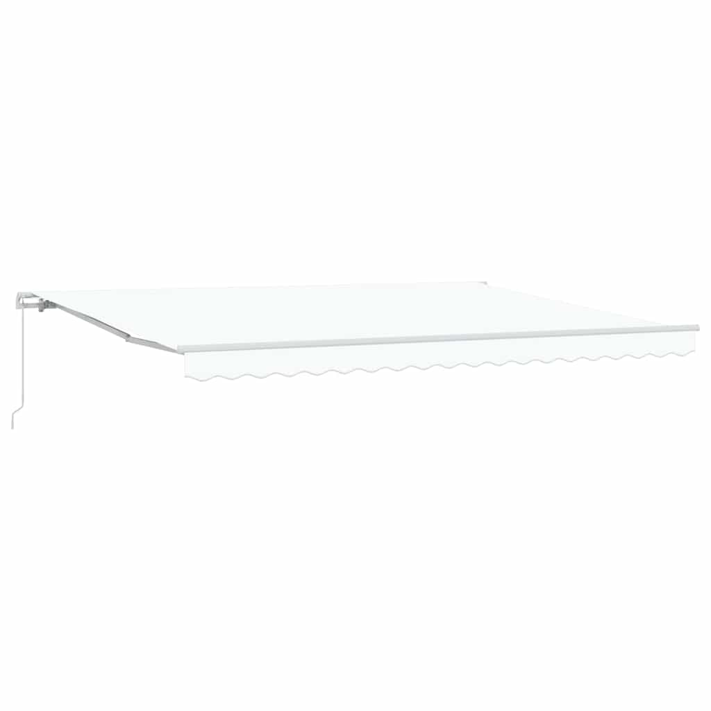 Tenda retrattile Bianco 450 x 350 x 165 cm | homemem39