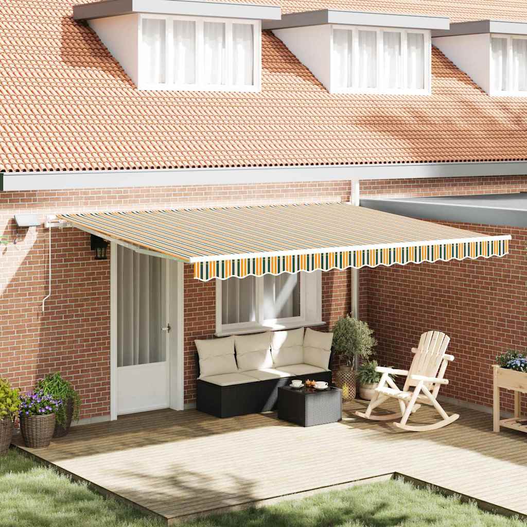 Tenda Retrattile con 450 ×350 cm Tessuto | homemem39