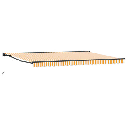 Struttura della tenda Giallo e Bianco 500 × 300 cm | homemem39